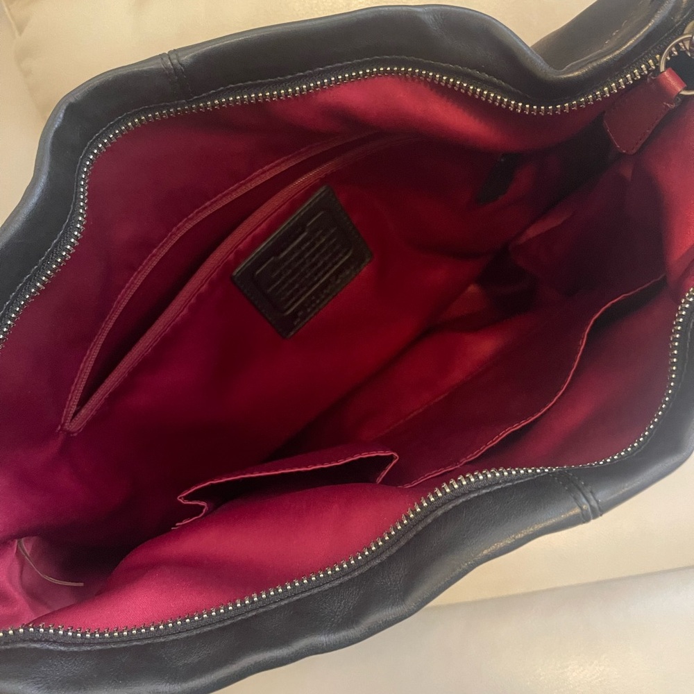 Coach Patchwork Leather & Suede Purse w/Silver Hardware in EXCELLENT CONDITION! - Picture 12 of 14